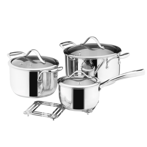 89028 Набір посуду VINZER Chef 7 пр.