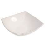 Н 7784 Салатник  24 см Quadrato White
