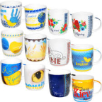 2183-2 Чашка 360 мл I Love Ukraine