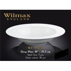 WL-991218  Тарілка глибока кругла 25,5 см