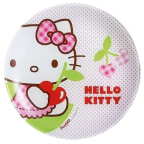 J 0023 Тарілка десертна 20 см Hello Kitty Cherries
