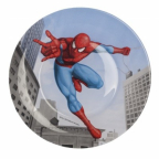 H 4355 Тарілка 19 см Spiderman Street Fights