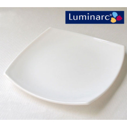 J 0592  Тарілка підставна 26 см  Quadrato White