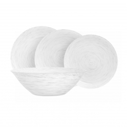5716 Столовий сервіз 19 пр. Stonemania White