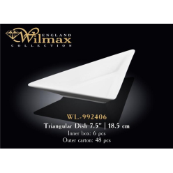WL-992406 Блюдо трикутне 18,5см