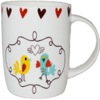 6126 Чашка 350 мл Love bird