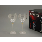 Набір келихів Bohemia Brigitta матова ніжка 460 мл 6 шт.(40303-200055-460)