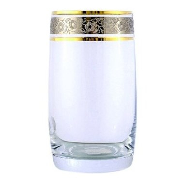 Набір склянок Bohemia Ideal платина 250 мл 6 шт.(25015-43249-250)