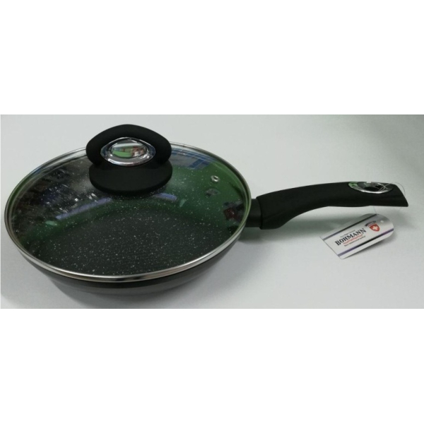 Сковорідка з кришкою Bohmann 28 см BH 1008-28 