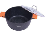 Каструля з мармуровим покриттям Bohmann 2,2 л (індукція) BH 7350-20 