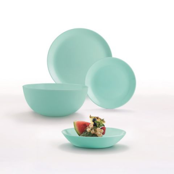 Сервіз столовий Luminarc Diwali Light Turquoise 19 пр. (2947P)