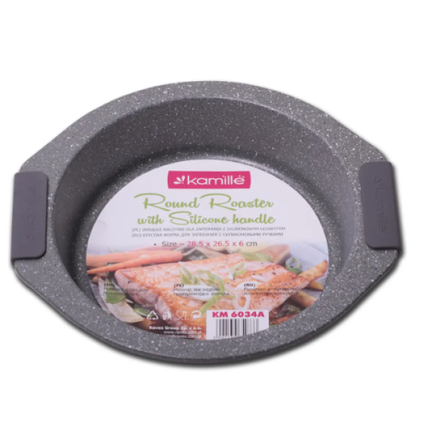 Форма Kamille з мармуровим покриттям 28.5х26.5х4 см (A 6034А)