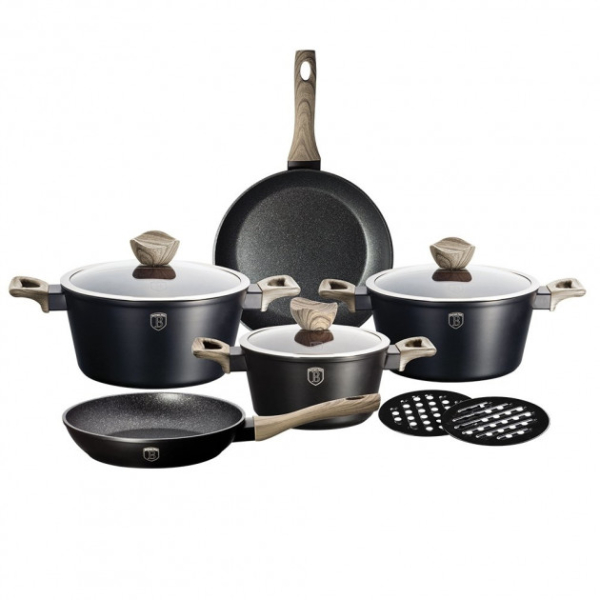 Набір посуду Bohmann Ebony Maple Line  10 пр. BH 1533 