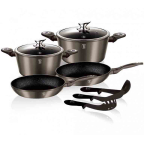 Набір посуду Berlinger Haus Carbon Metallic Line 9 пр. BH 1227N