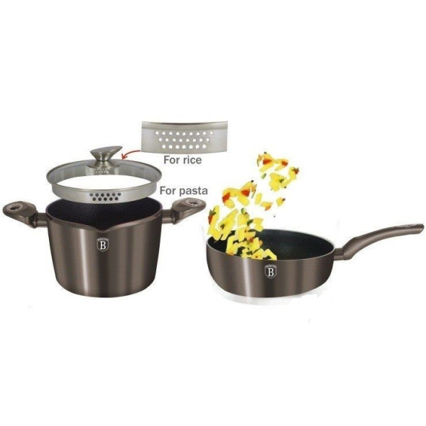 Набір посуду  Berlinger Haus Carbon Metallic Line 3 пр. BH 1301 