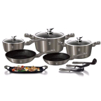 Набір посуду Bohmann Carbon Metallic Line 12 пр. BH 1697 