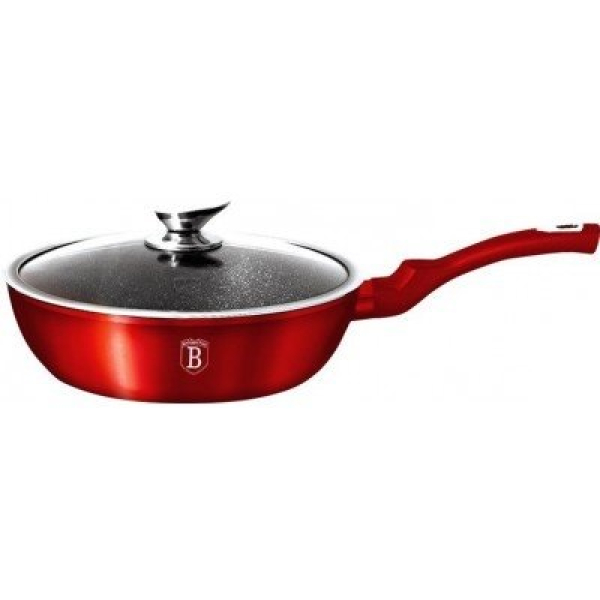 BH 1259N Сковорідка-WOK 24 см Burgundy Metallic Line