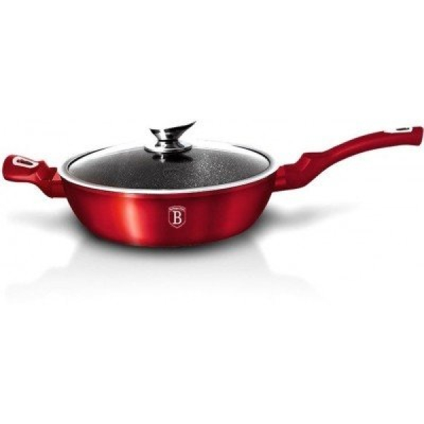 BH 1260N Сковорідка-WOK 28 см Burgundy Metallic Line