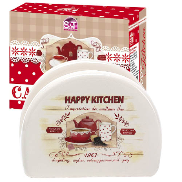 Серветниця S&T 10х8 см Happy Kitchen (3662-11)