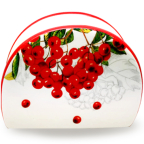 Серветниця S&T 10х8 см Калина Червона (3662-14)