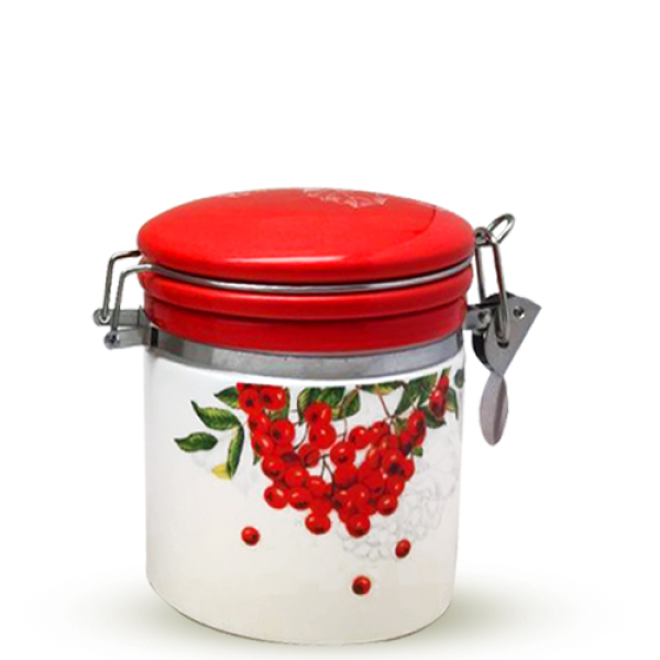 Ємність для сипучих продуктів S&T 0,5 л Калина Червона (630-14)