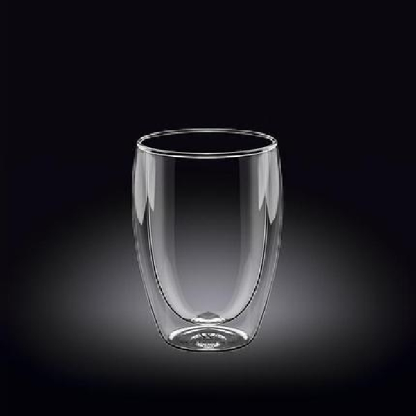 Склянка з подвійними стінками Wilmax Thermo 300 мл WL 888733