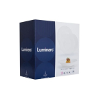 Столовий сервіз Luminarc Amsterdam Alizee Perle 18 пр. з Рельєфним малюнком (L8447)