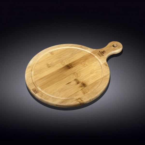WL 771102 Блюдо бамбукове з ручкою 43,5х33 см Bamboo