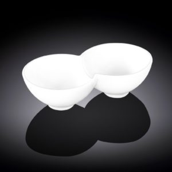 WL 992600 Ємність для закусок 2-секційна 18x9,5x5 см