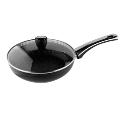 Сковорідка Vinzer Granite Induction з кришкою24 см (89434)