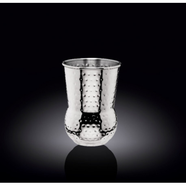 Склянка фігурна Wilmax St.Steel Silver 450 мл (552219)