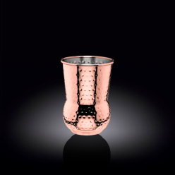 Склянка фігурна Wilmax St.Steel Copper 450 мл (552221)